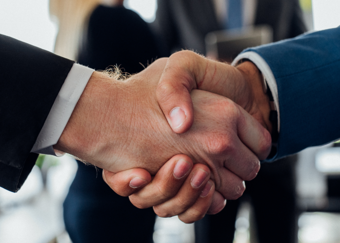 Blue Modern Partnership Proposal Cover Page