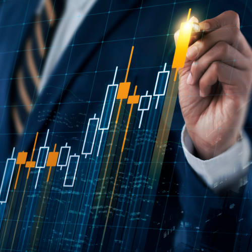 Modern Business Stock Market Trading Investment Instagram Post Template